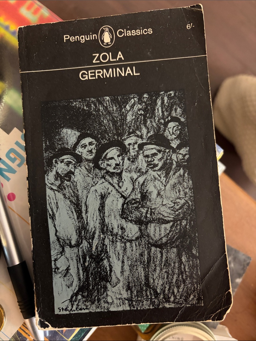 Germinal by Zola - Black Cover book